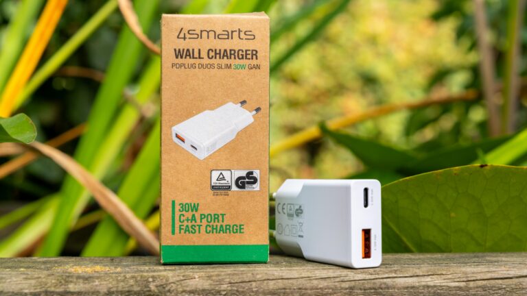 4Smarts PDPlug Slim Duos 30W im Test: Ultraflaches GaN-Ladegerät mit USB-C und USB-A