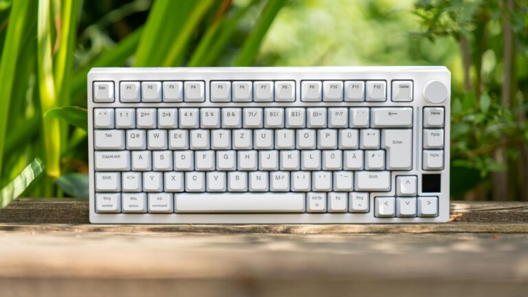 Gamakay TK75 TMR im Test: Leise TMR-Tastatur mit 8000 Hz und deutschem Layout