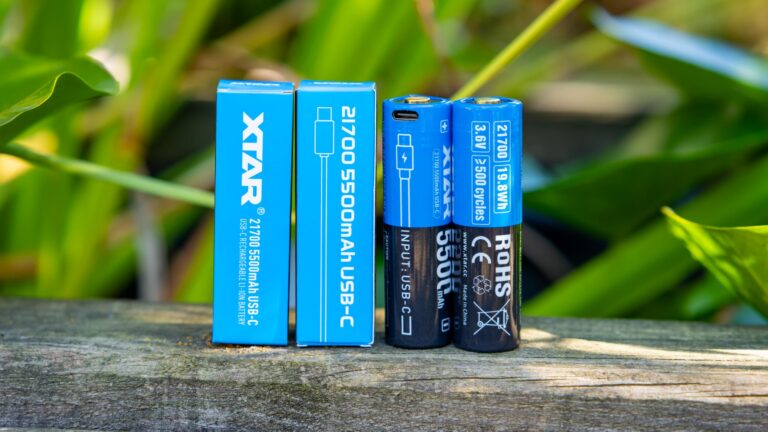 XTAR 21700 USB-C Akku im Test: Hält er die 5500 mAh?